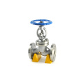 Forged steel medium temperature din bellow sealed forged globe valve 800#